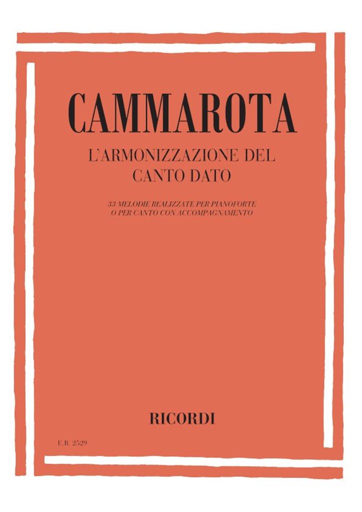 Armonizzazione Del Canto Dato